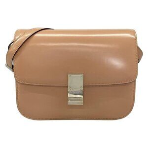 Celine Shoulder Bag Classic Pink Beige